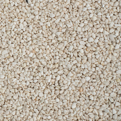 Otoczaki marmurowe do kamiennego dywanu Botticino - frakcja 2-4 mm