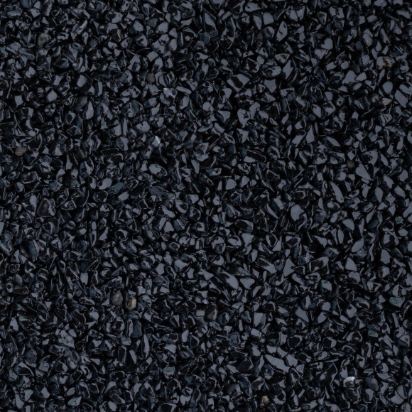 Otoczaki marmurowe do kamiennego dywanu Nero Ebano - frakcja 2-4 mm