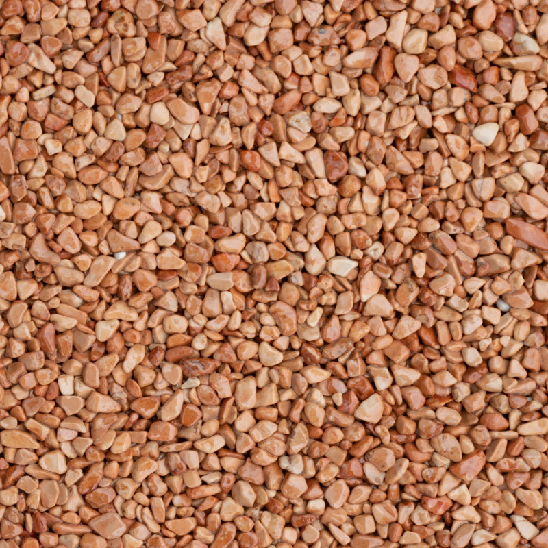 Otoczaki marmurowe do kamiennego dywanu Rosso Verona - frakcja 2-4 mm