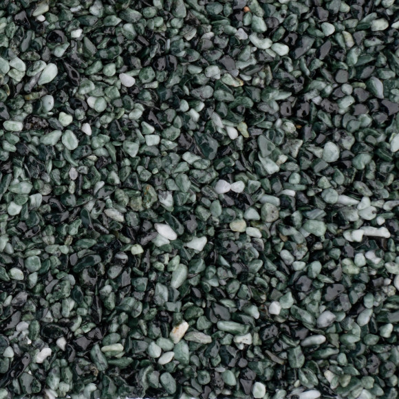 Otoczaki marmurowe do kamiennego dywanu Verde Alpi - frakcja 2-4 mm