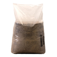 Piasek kwarcowy 1,9 stosowany do napraw podłoża pod kamienny dywan.