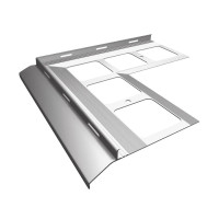 Narożnik zewnętrzny 90 stopni do profilu K20 do kamiennego dywanu